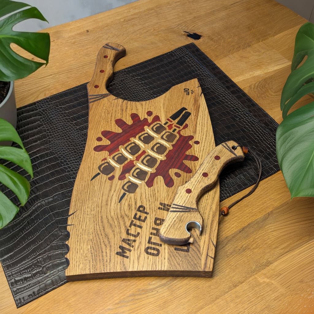 Großes Axtbrett - Grill Edition
